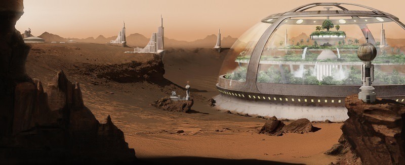 Elon Musk Mars colony 1