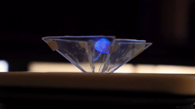 3D hologram smartphone